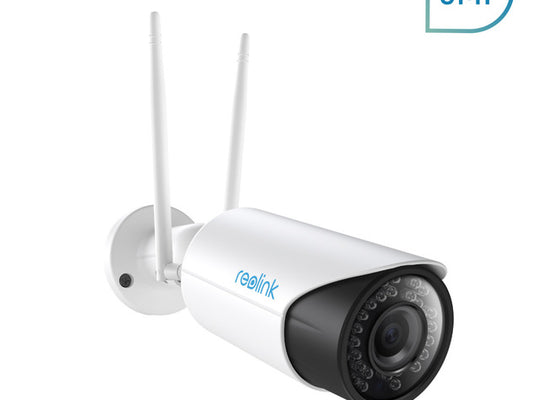 eolink Security Camera 5MP WiFi 2.4G/5G HD 4x Optical Zoom Built-in 16GB SD Card Nightvision Bullet IP Camera RLC-411WS-5MP